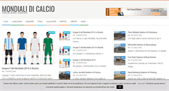 Desktop Screenshot of mondialidicalcio.org