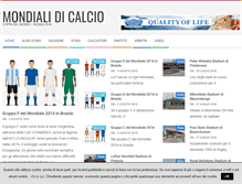 Tablet Screenshot of mondialidicalcio.org