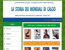 Tablet Screenshot of mondialidicalcio.info